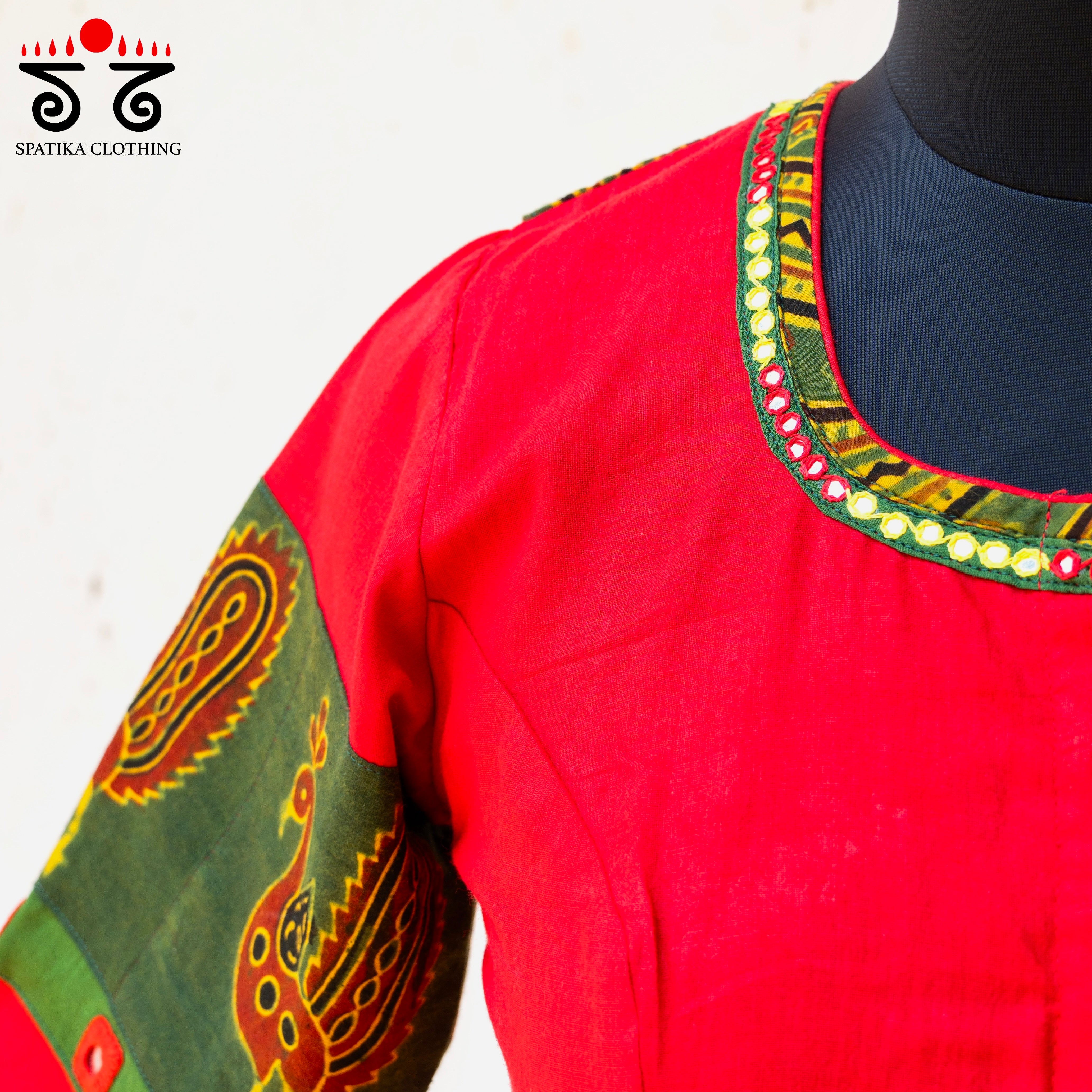 The Morni - Mirror work  Blouse