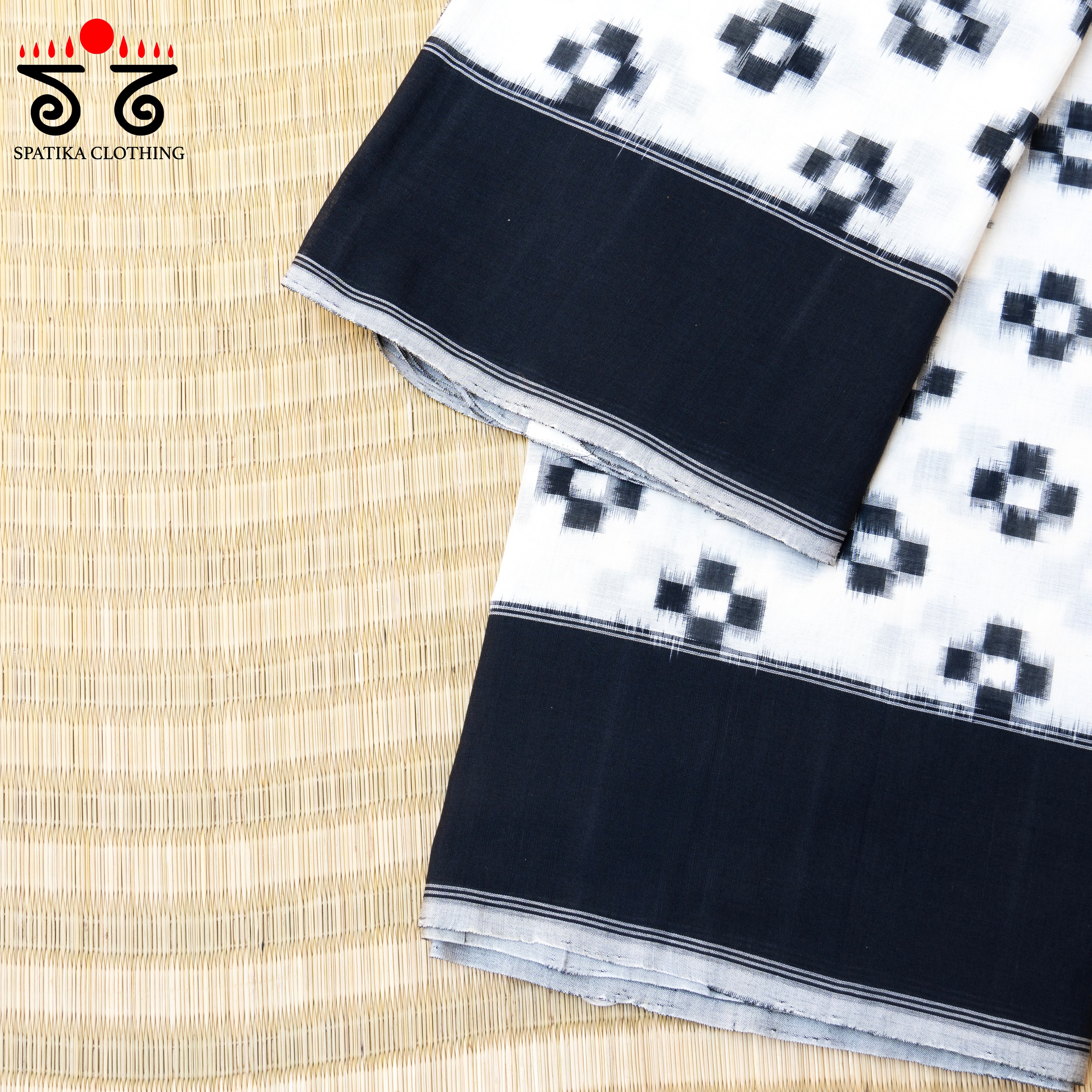 Telia Rumal Ikat Cotton Saree