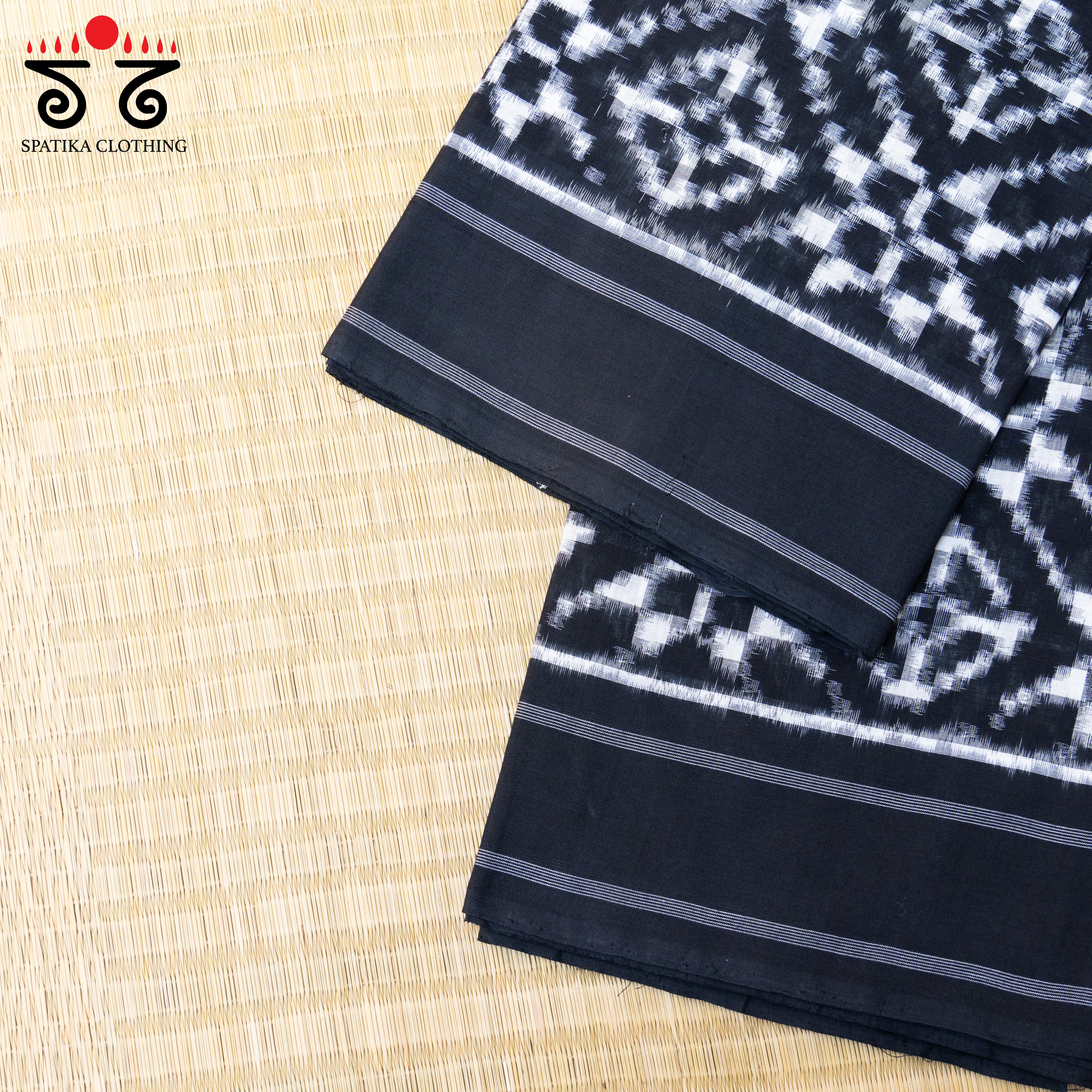 Telia Rumal Ikat Cotton Saree