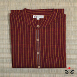 Men's Handwoven Cotton Long Kurta
