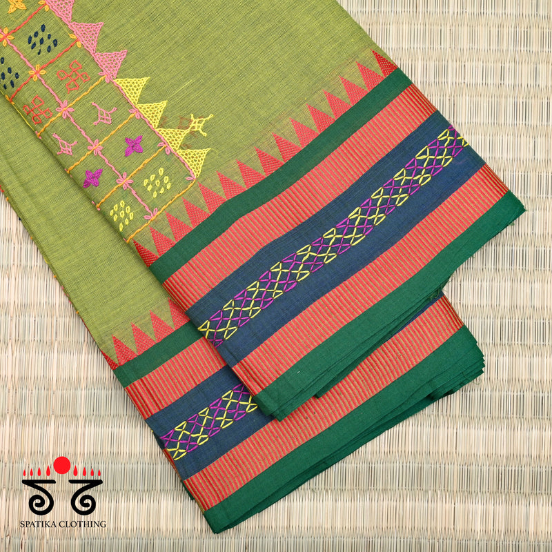Lambani on Chettinad Cotton Saree