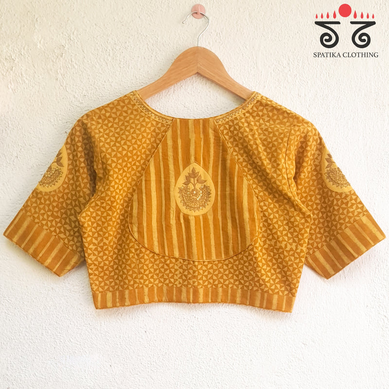 Inlay & Yoke - Handcrafted Blouses in Natural Dyes