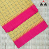 Checkered - Ponduru Handspun Cotton Saree