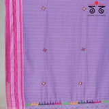 Lambani Hand - Embroidery on Ilkal Dupatta