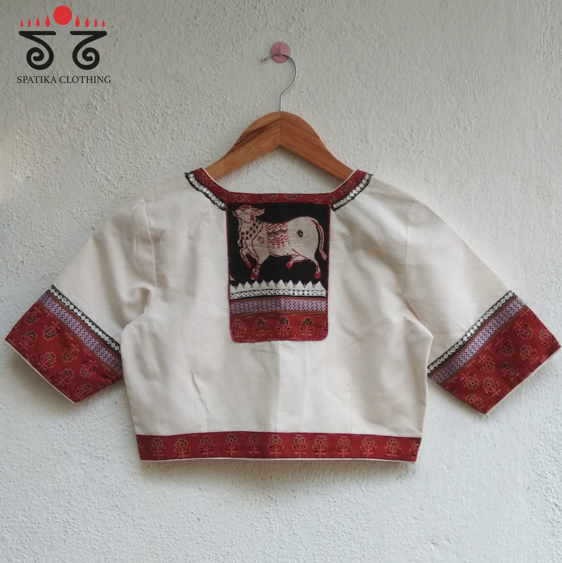 Pichwai Handcrafted Blouse