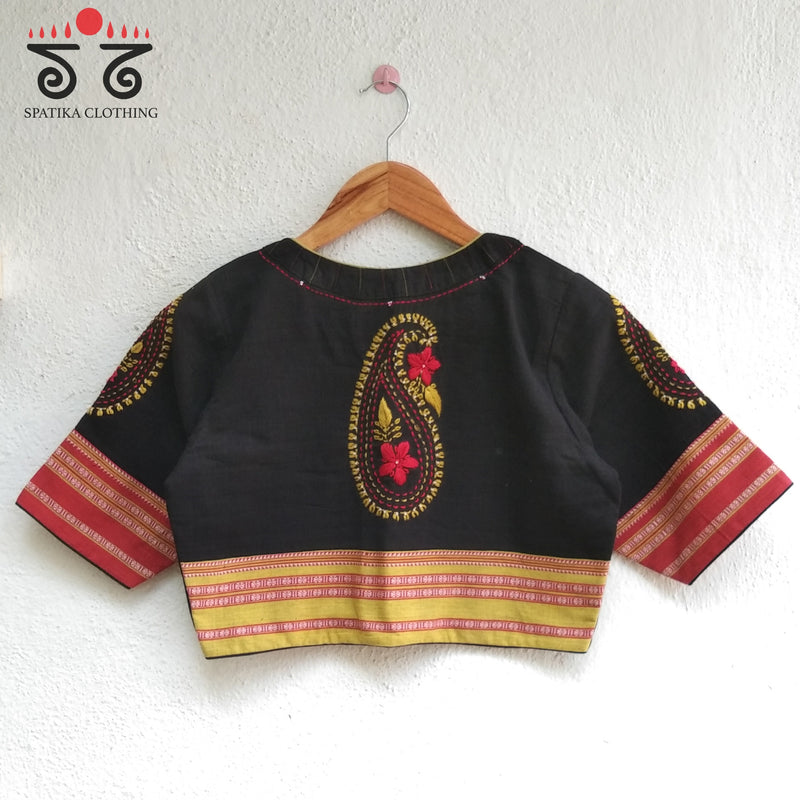 Chikan Hand - Embroidered Blouse