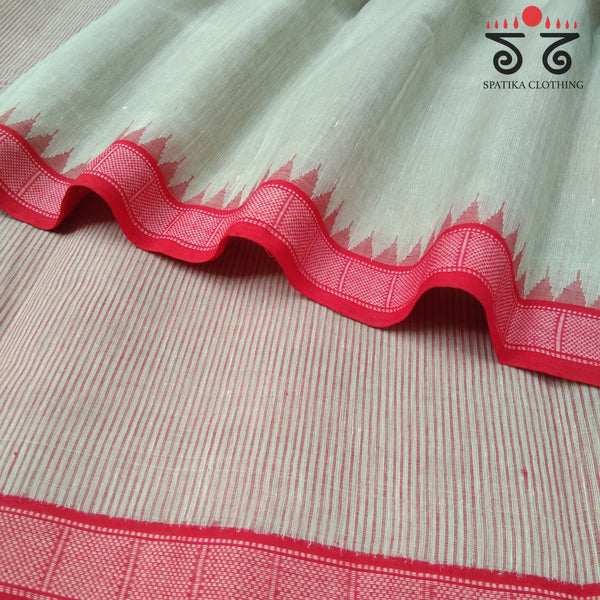 Ponduru Handspun Cotton Saree