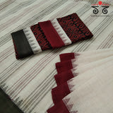 Ponduru Handspun Cotton Saree With Special Blouse Fabric