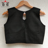 Khun - Ajrak Padded Sleeveless Blouse