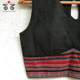 Khun - Ajrak Padded Sleeveless Blouse