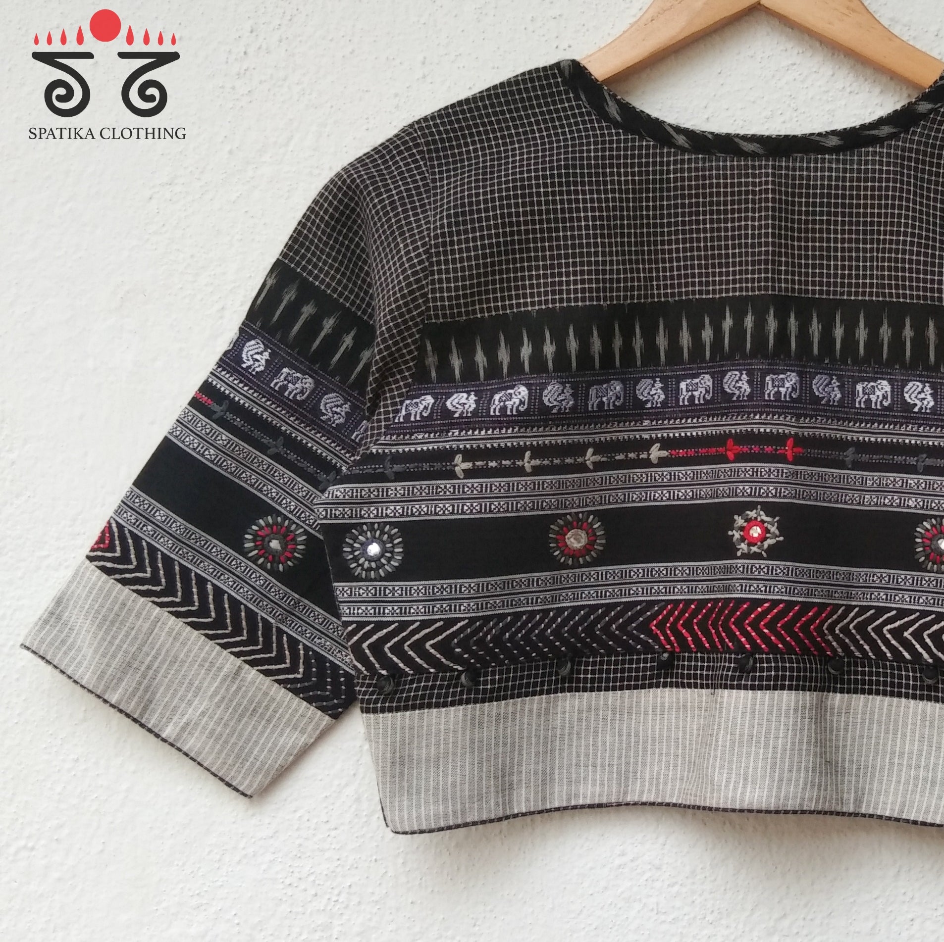 Patteda Anchu Lambani Blouse