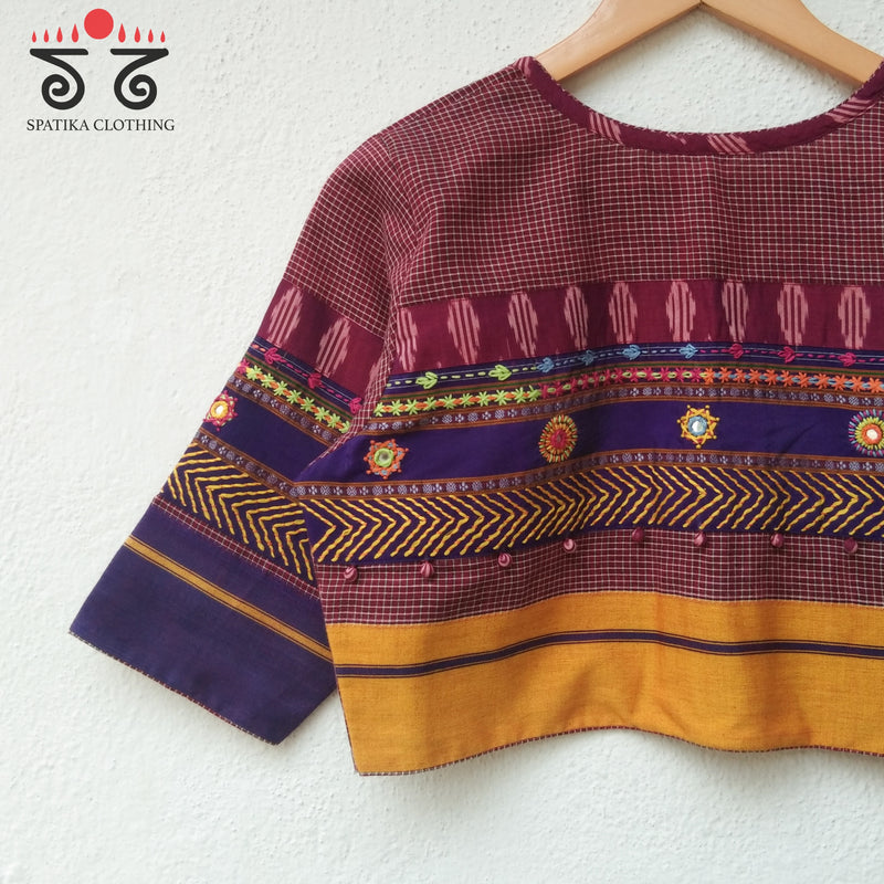 Patteda Anchu Lambani Blouse