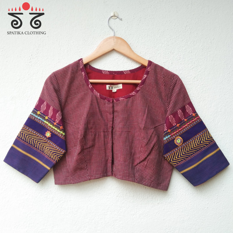 Patteda Anchu Lambani Blouse