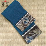 Soild Kalamkari Hand Embroidered Blouse Fabric