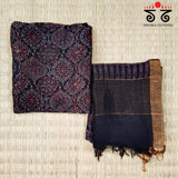 Ajrak Linen - Fabric Set Of 2