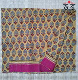 Ajrak Block Printed Blouse Fabric