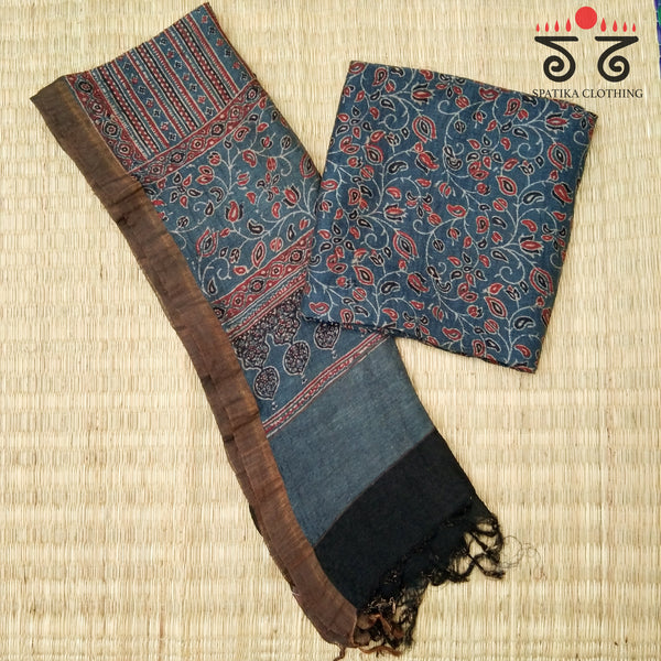 Ajrak Linen - Fabric Set Of 2