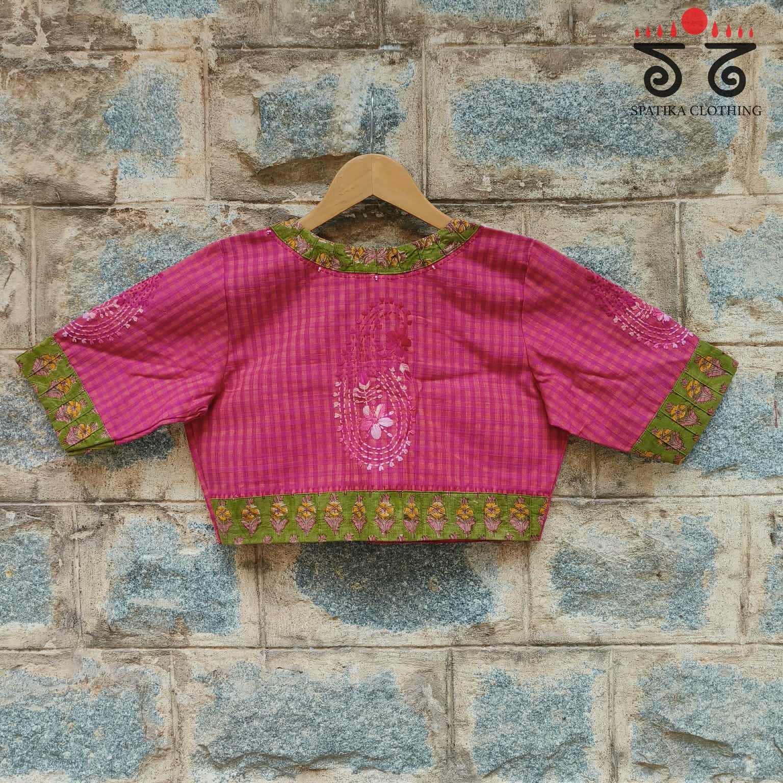 Chikan Hand - Embroidered Blouse