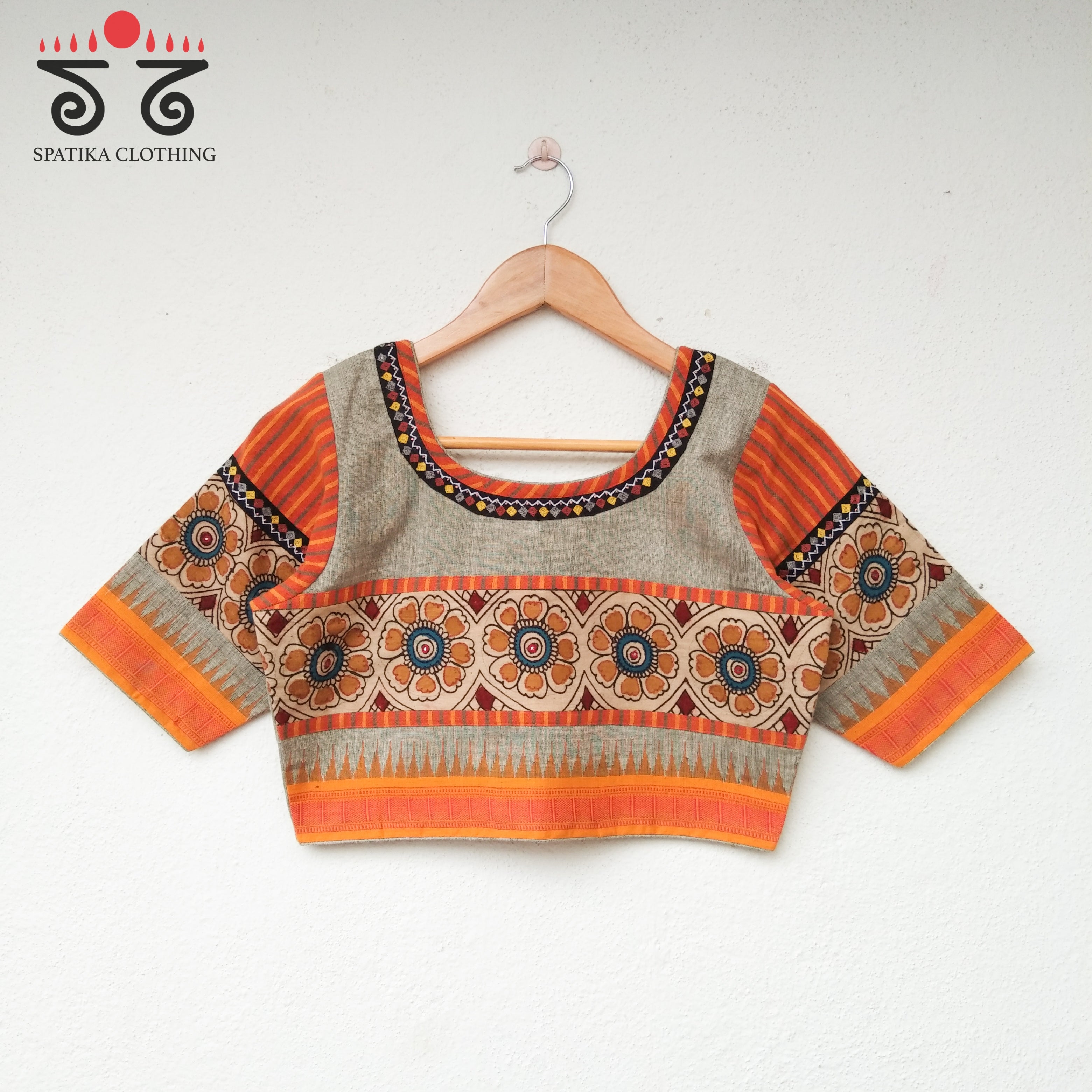 The Ponduru - Pen Kalamkari Blouse