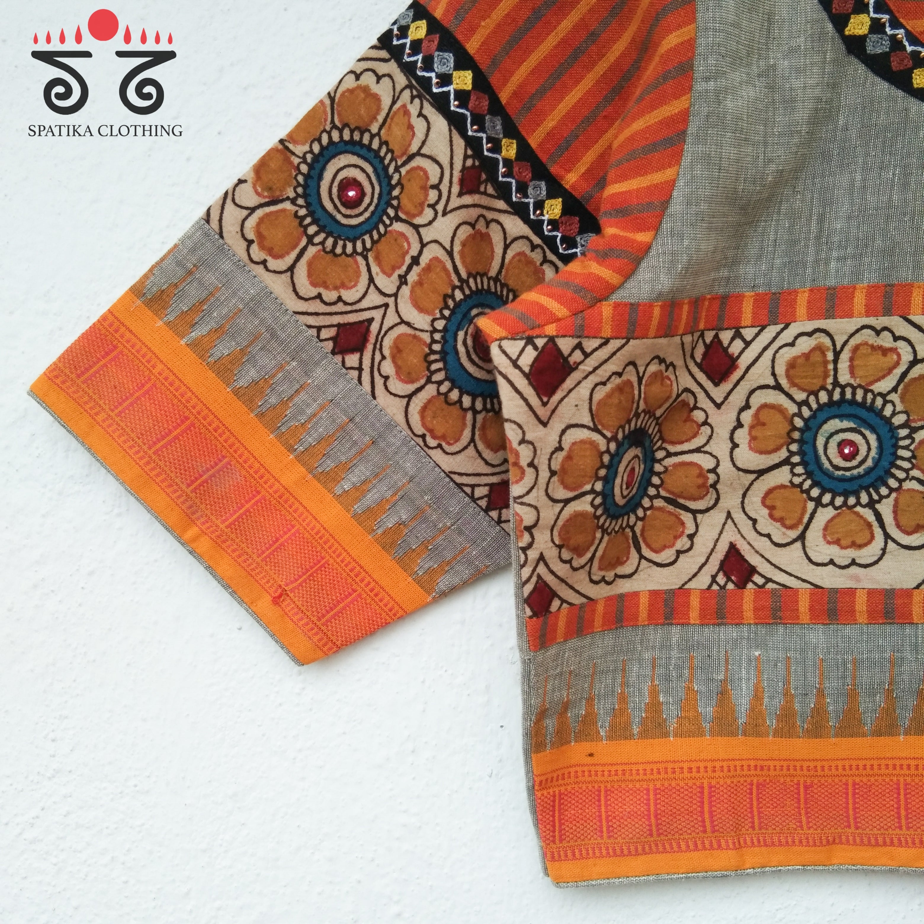 The Ponduru - Pen Kalamkari Blouse