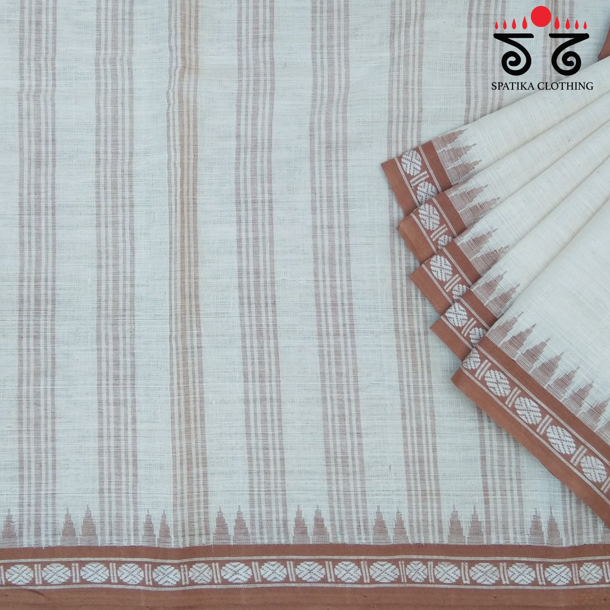 Ponduru Handspun Cotton Saree