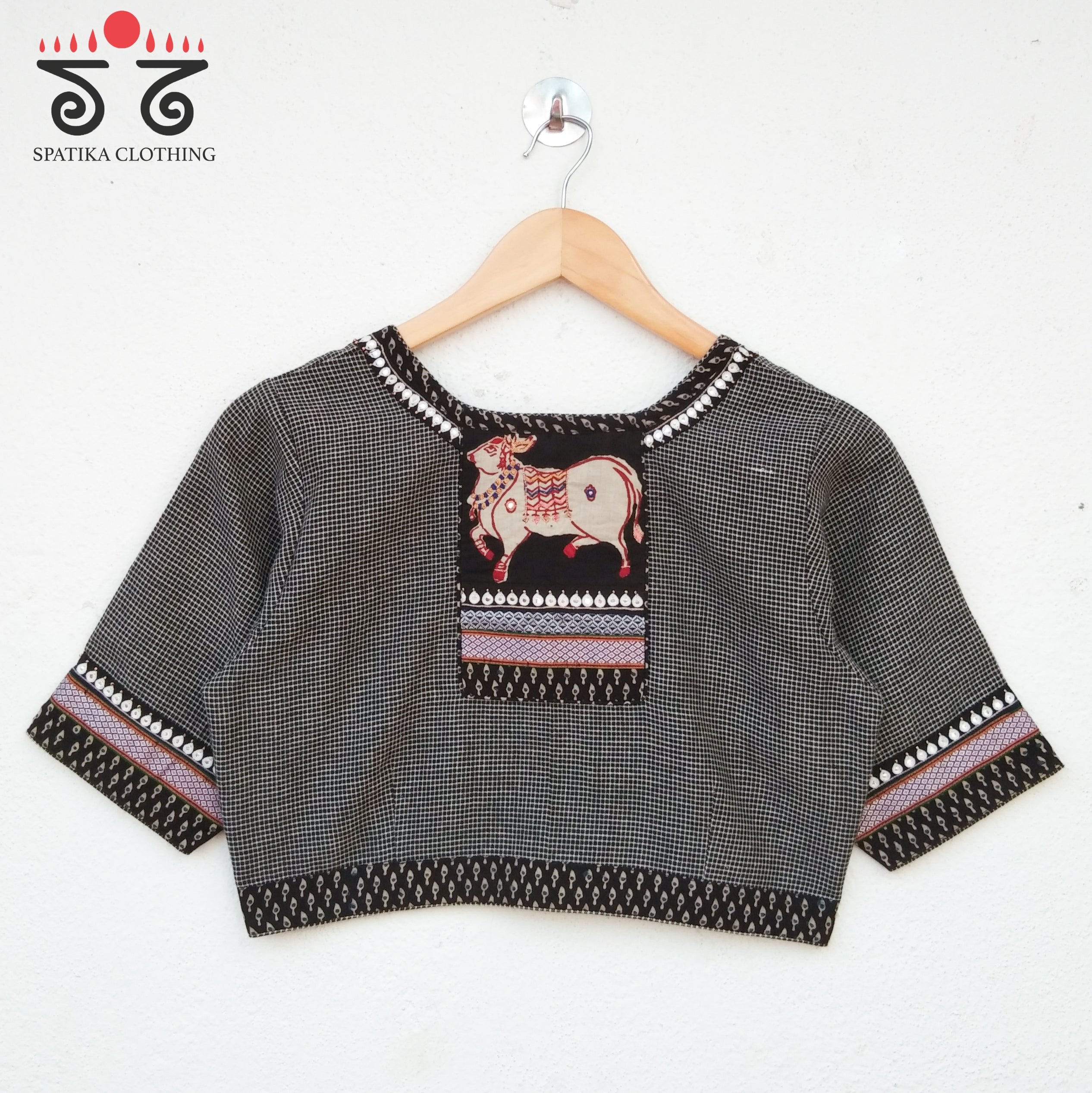 The Pichwai Patch Work Blouse