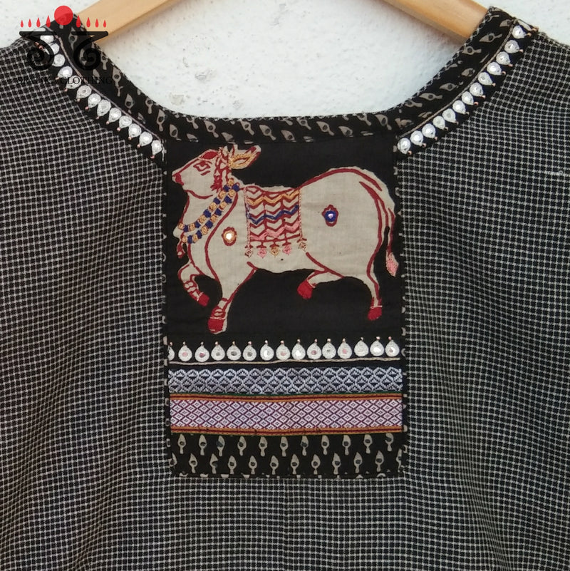 The Pichwai Patch Work Blouse