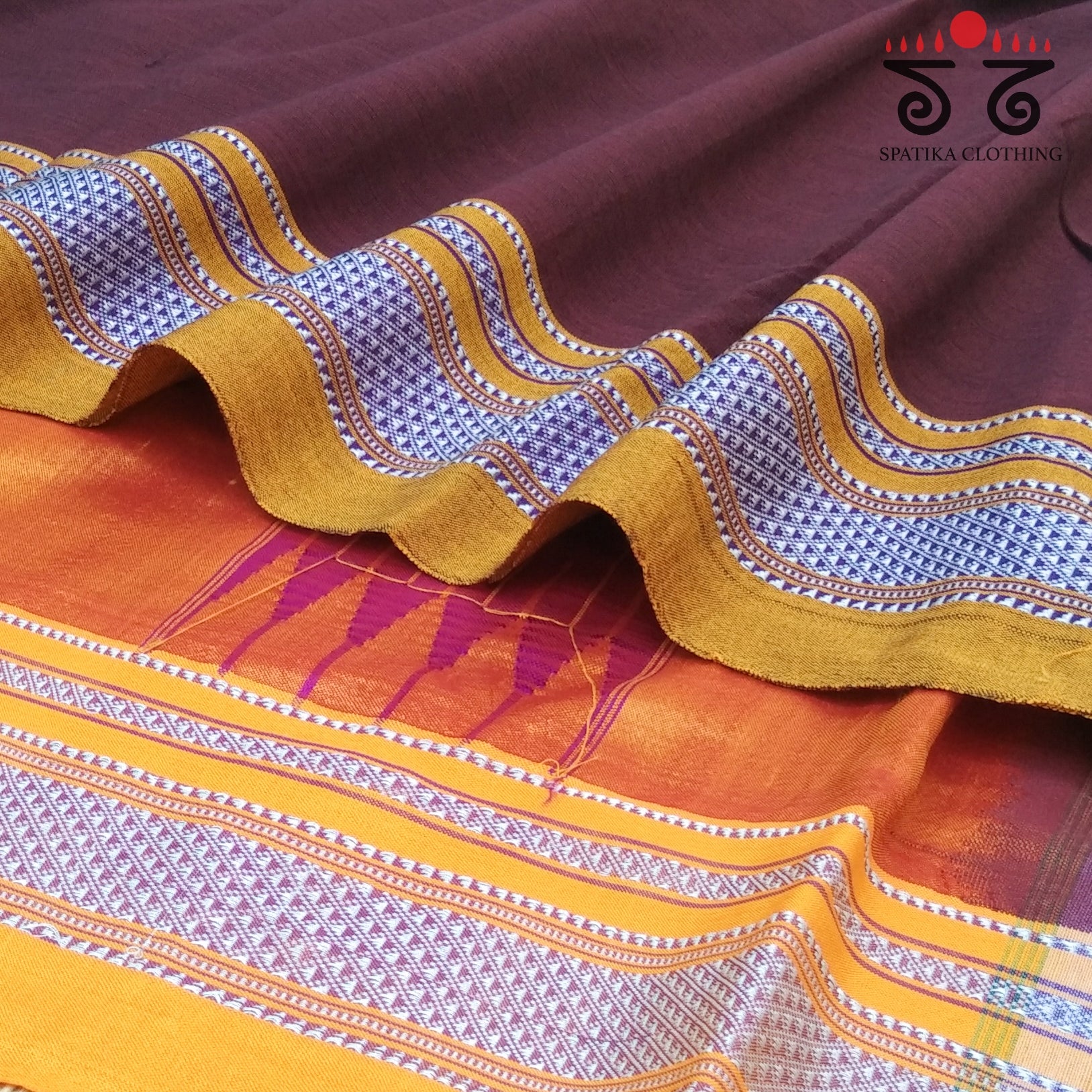 Ilkal Handwoven Cotton Saree
