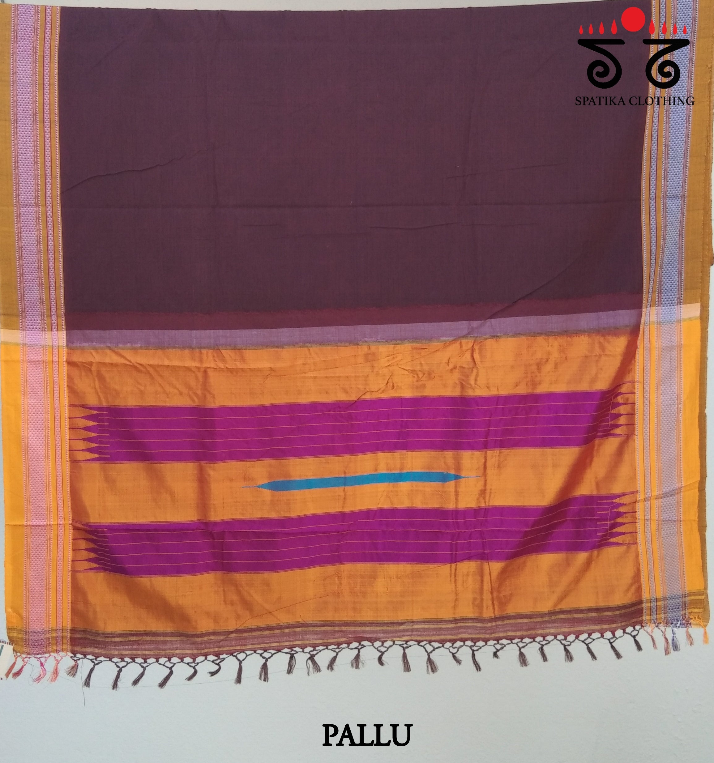 Ilkal Handwoven Cotton Saree