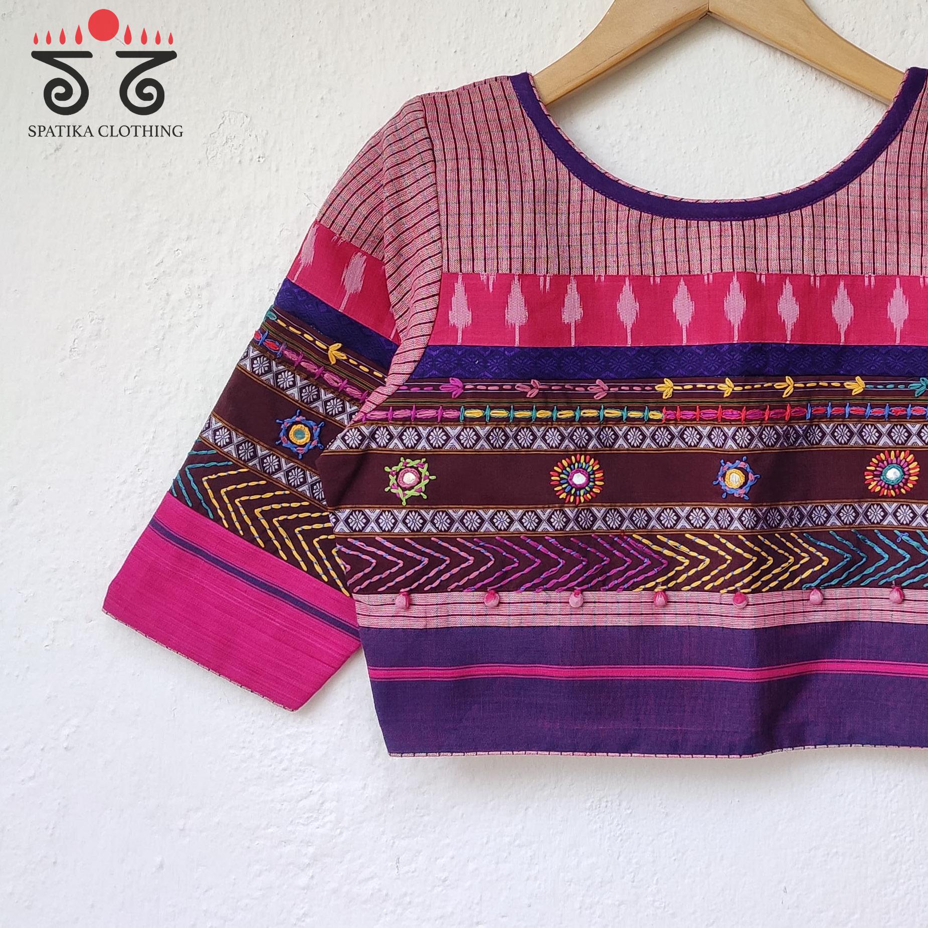 The Patteda Anchu - Lambani Blouse
