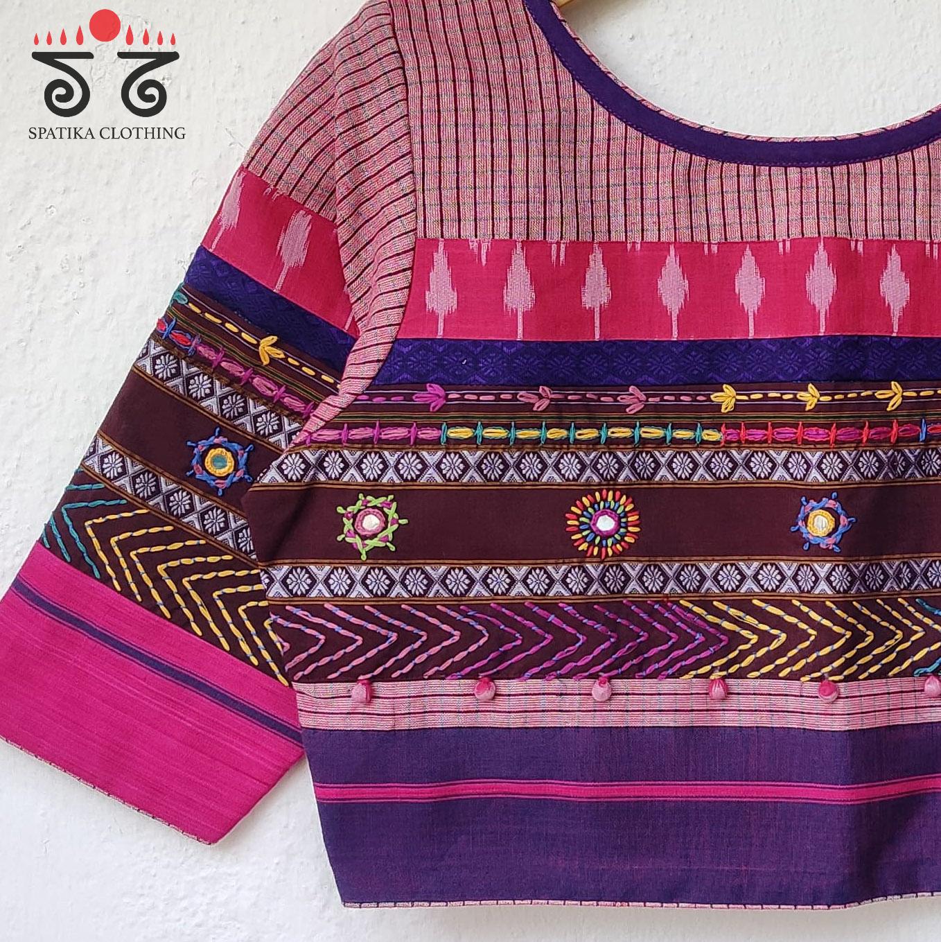 The Patteda Anchu - Lambani Blouse