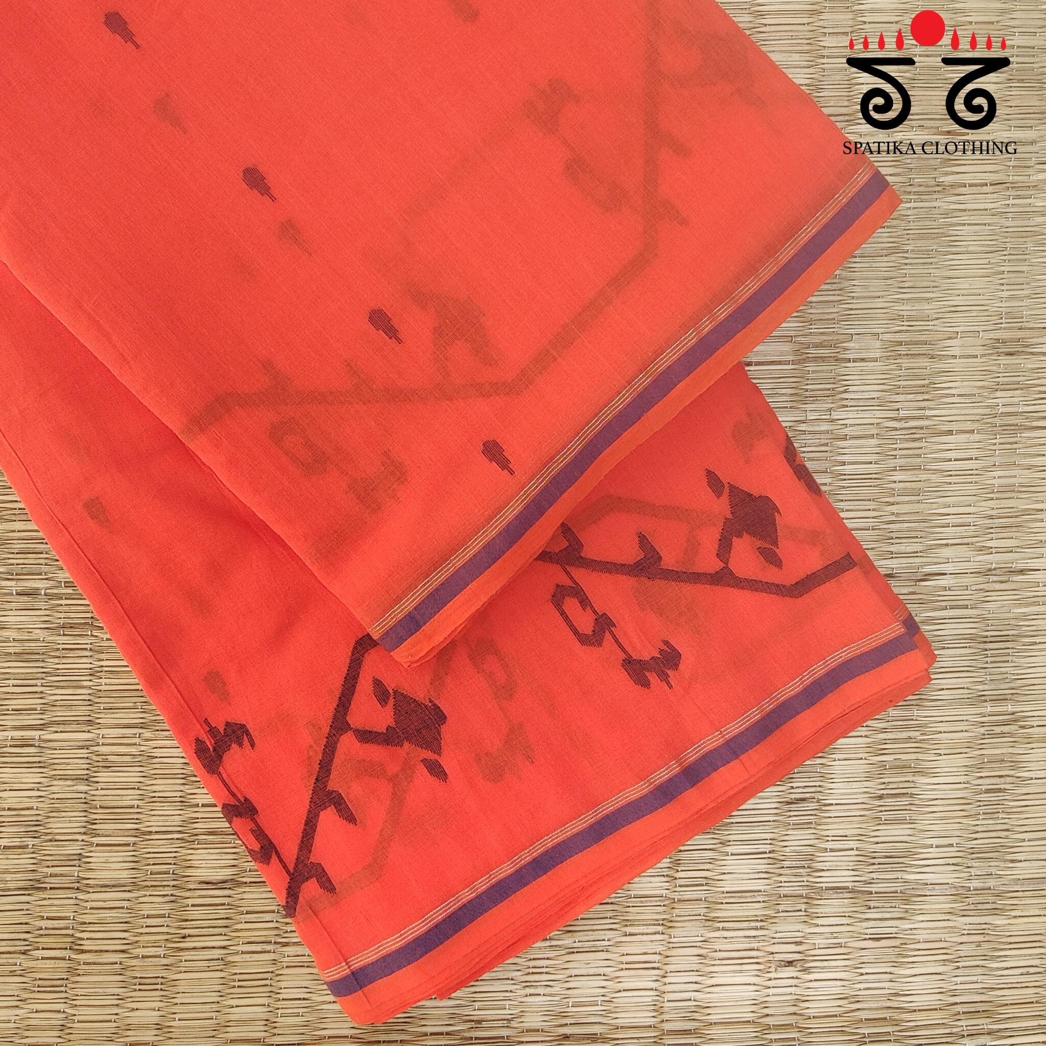 Jamdhani on Bengal Cotton Saree