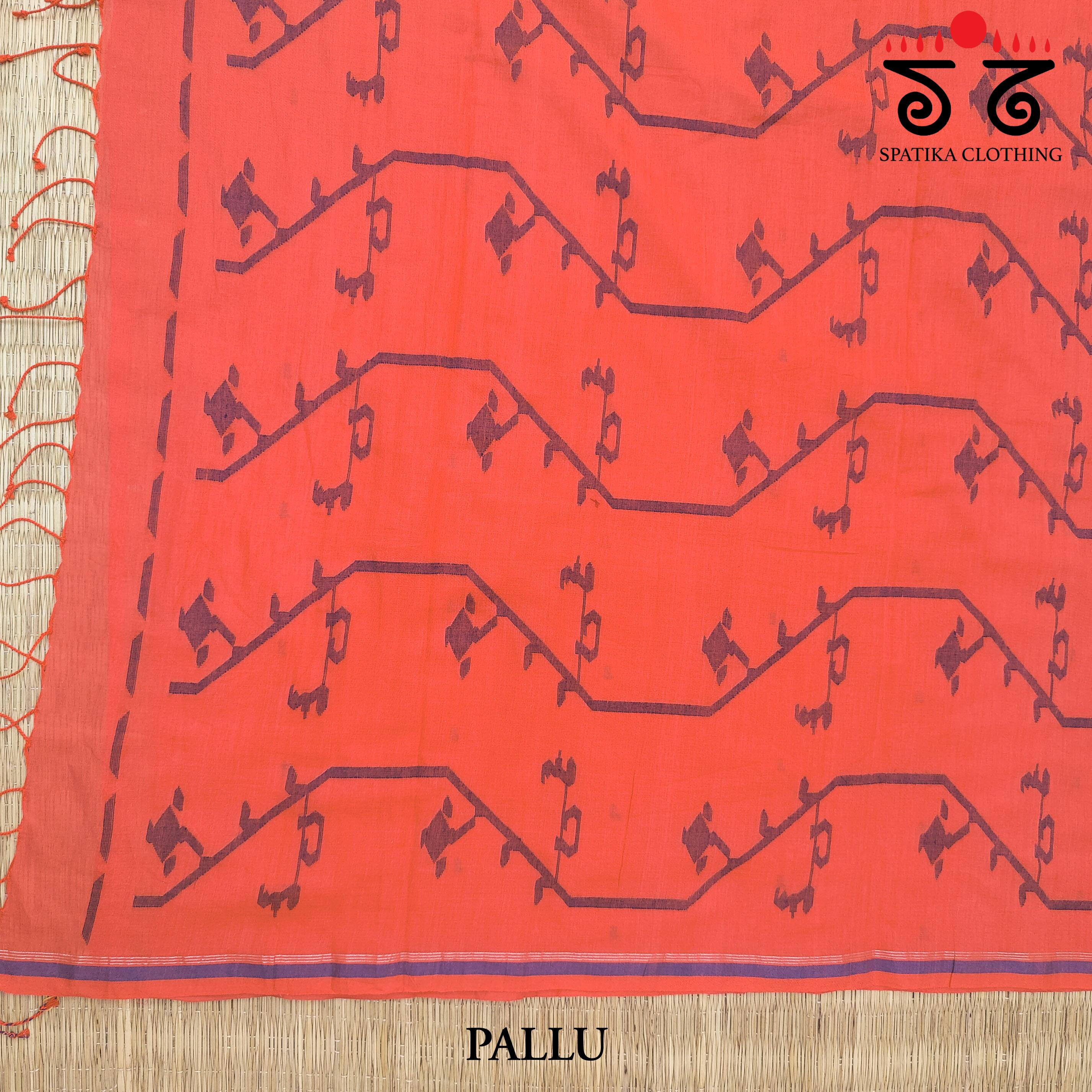 Jamdhani on Bengal Cotton Saree