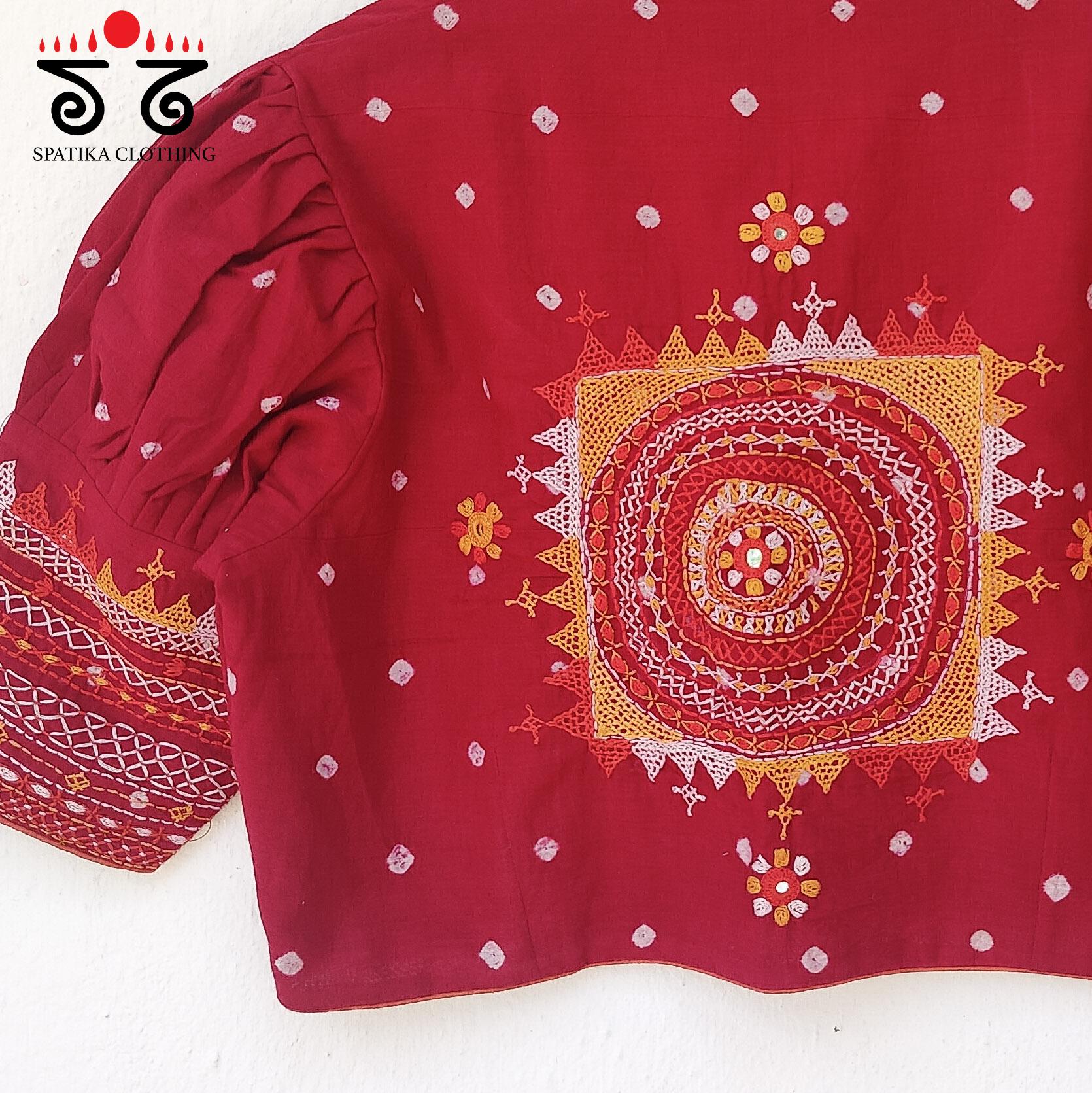 The Lambani Bandhani Blouse