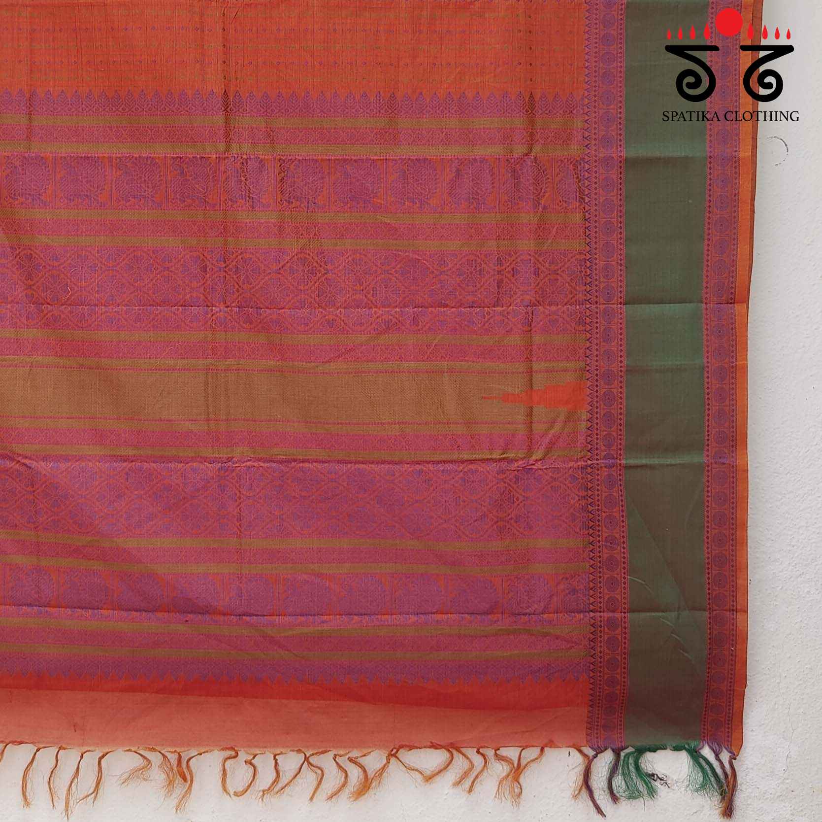 Laksha Deepam - Handwoven Cotton Saree