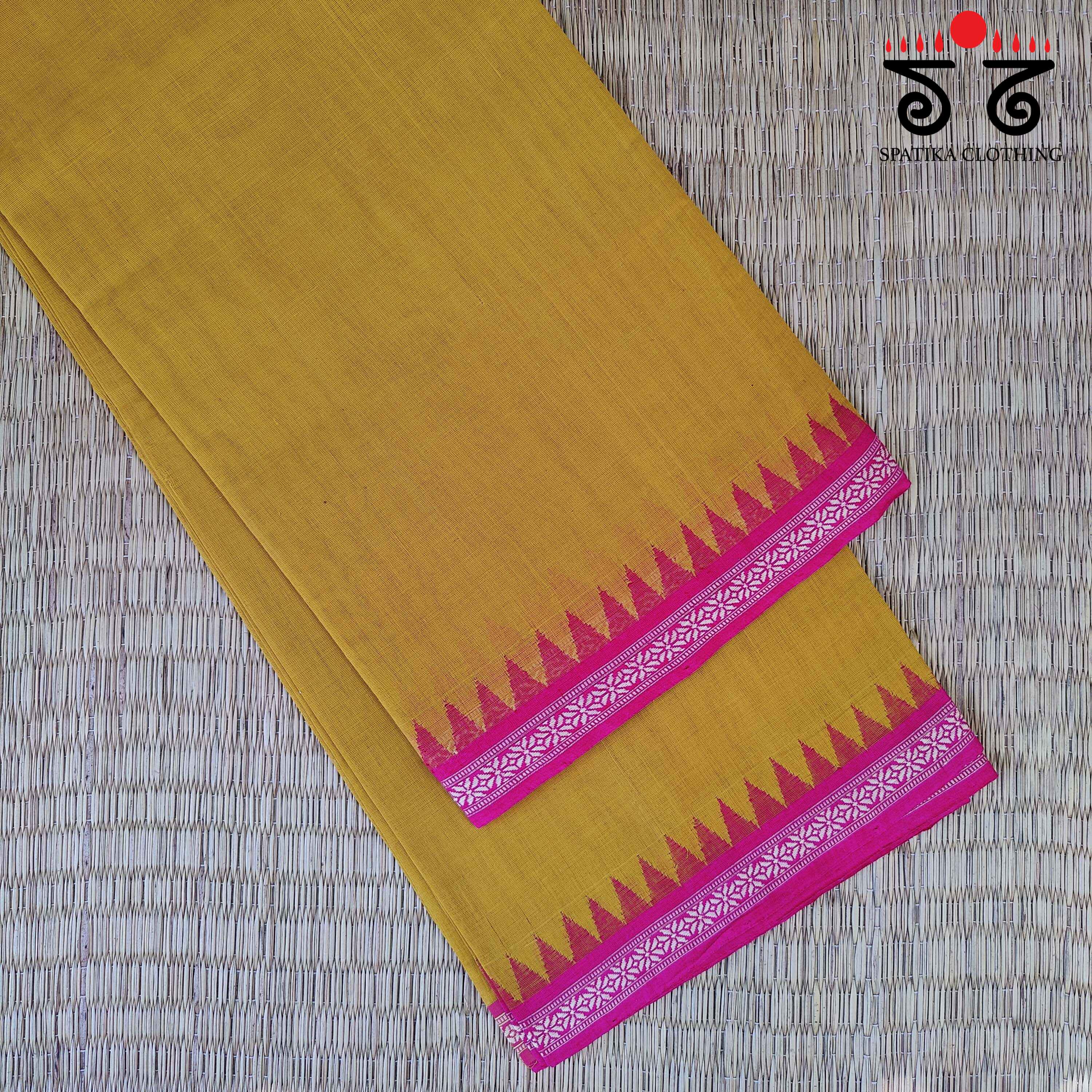Ponduru Handspun Cotton Saree