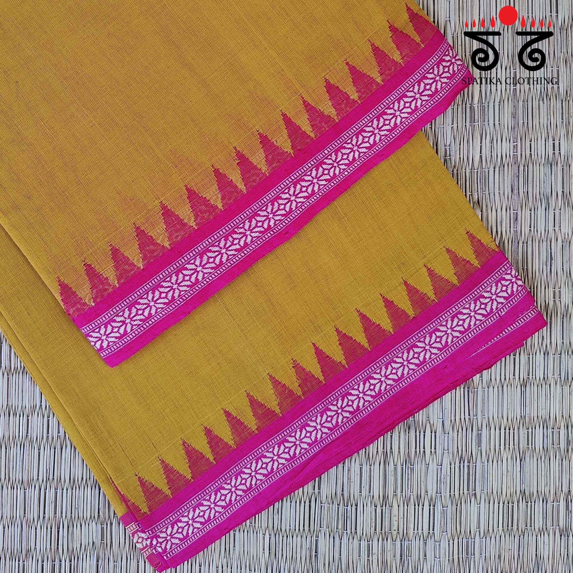 Ponduru Handspun Cotton Saree