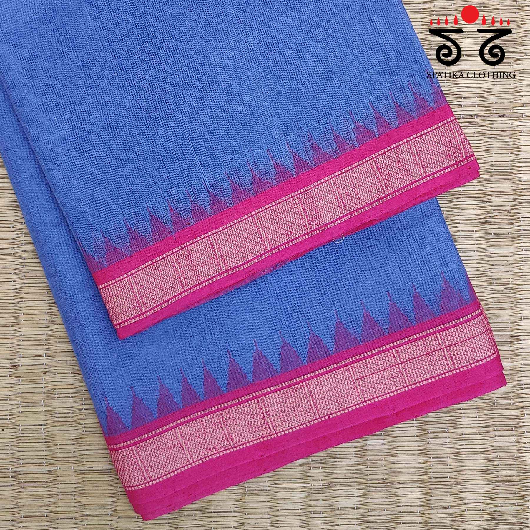 Ponduru Handspun Cotton Saree