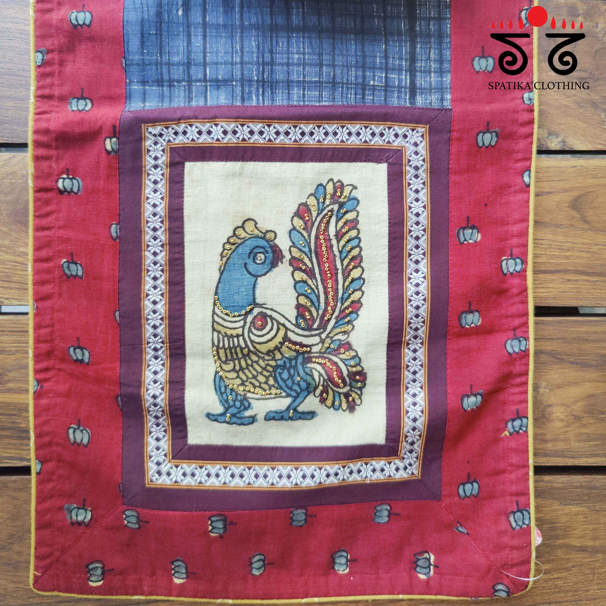 The Ajrakh - Kalamkari Table Runner