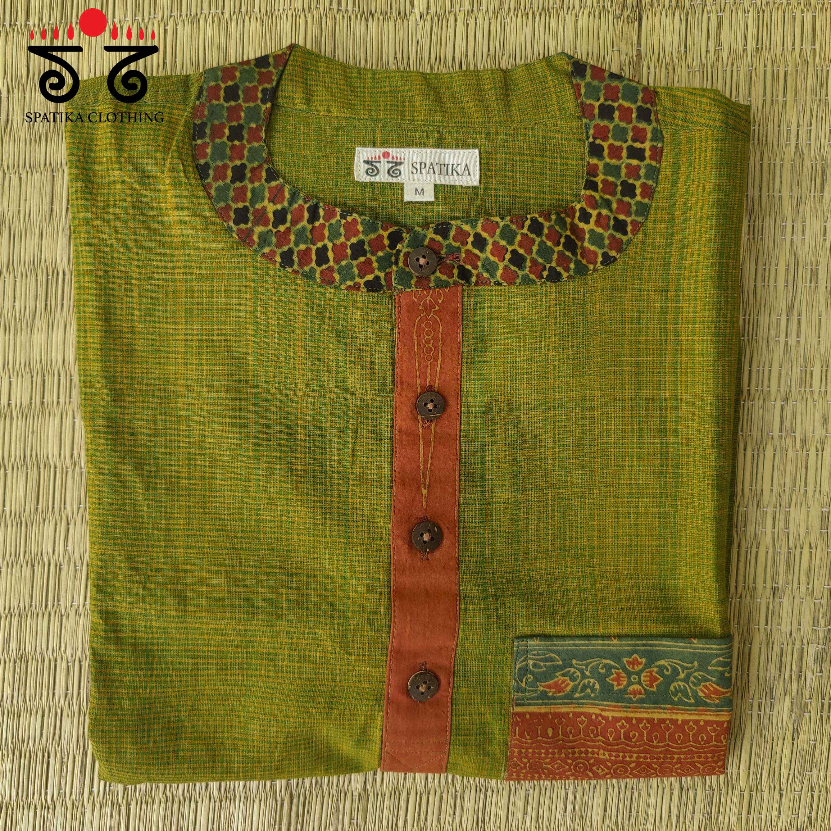 Men's Handspun Cotton Kurta