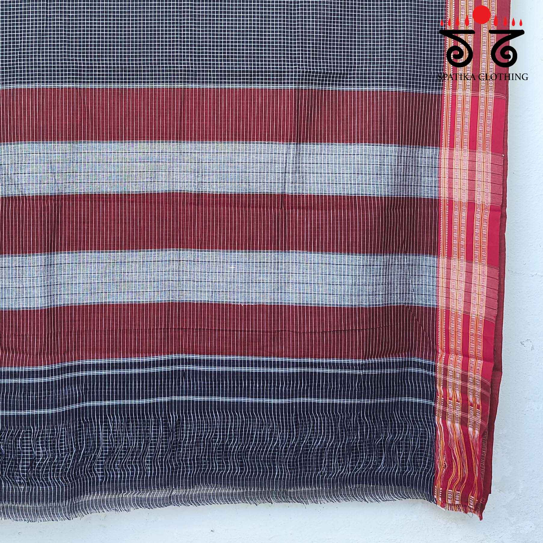 Handwoven Ilkal Cotton saree
