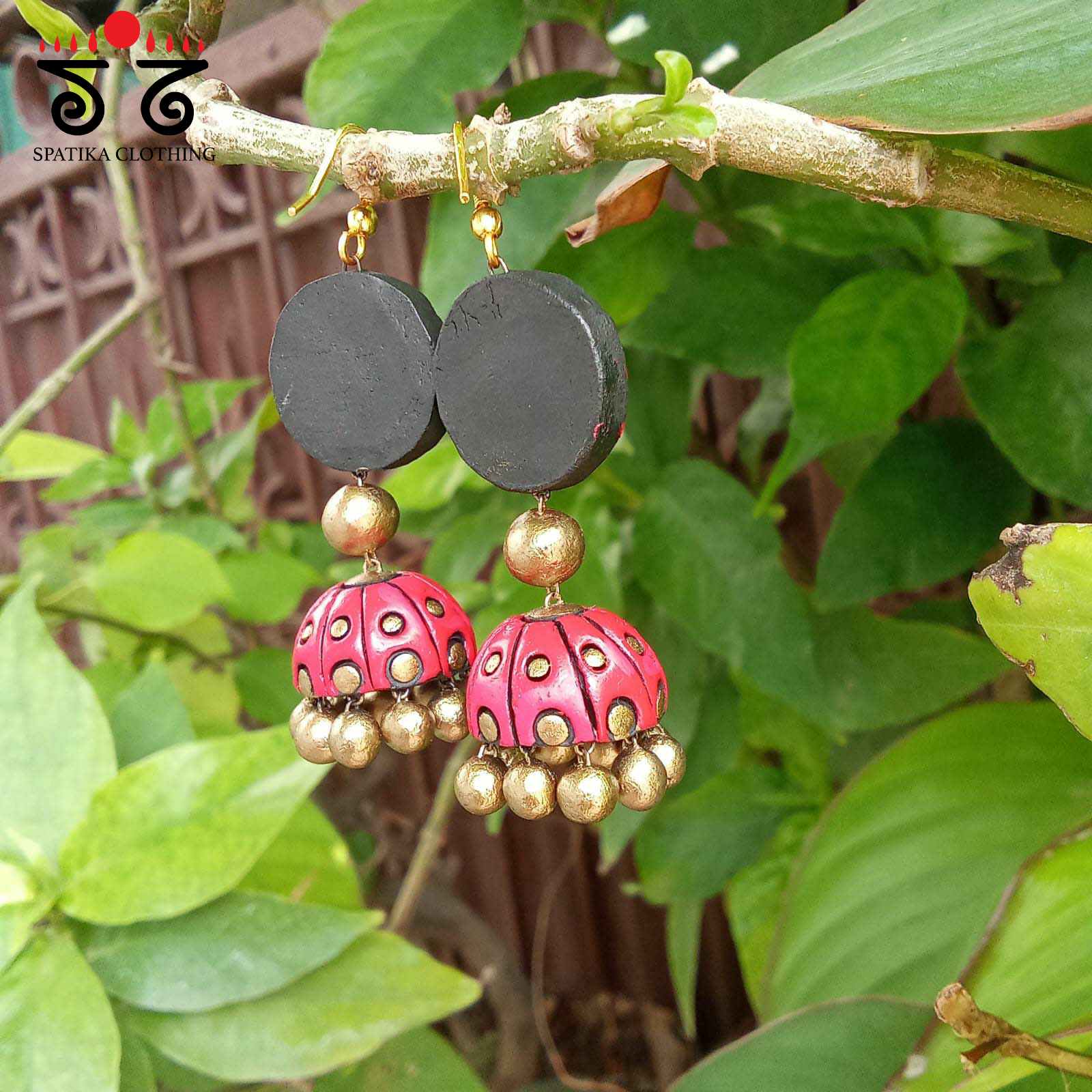 Terracotta Jhumkas