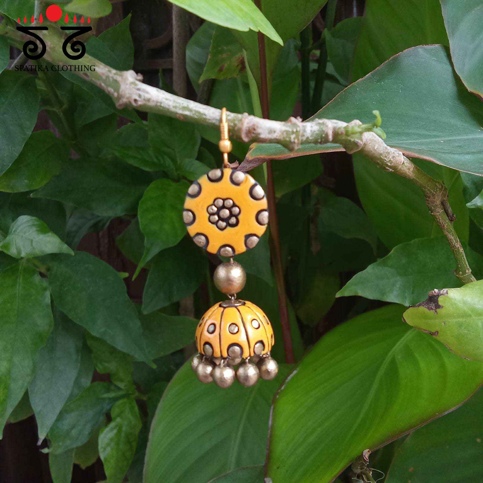 Terracotta Jhumkas