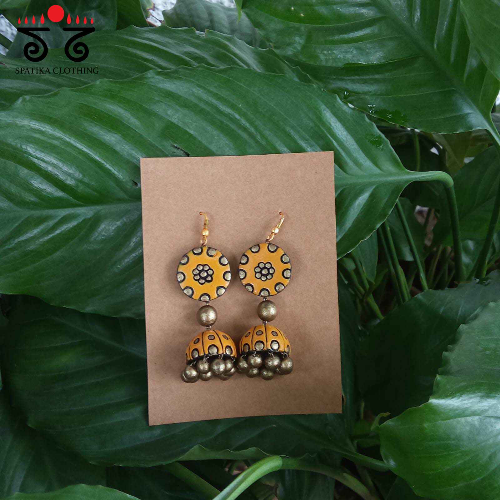 Terracotta Jhumkas