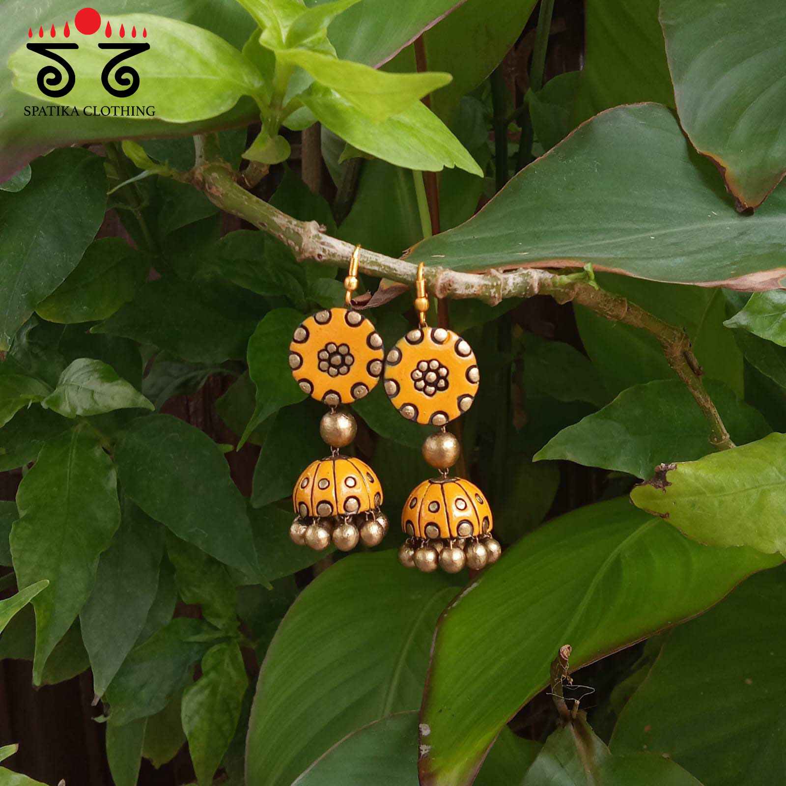 Terracotta Jhumkas