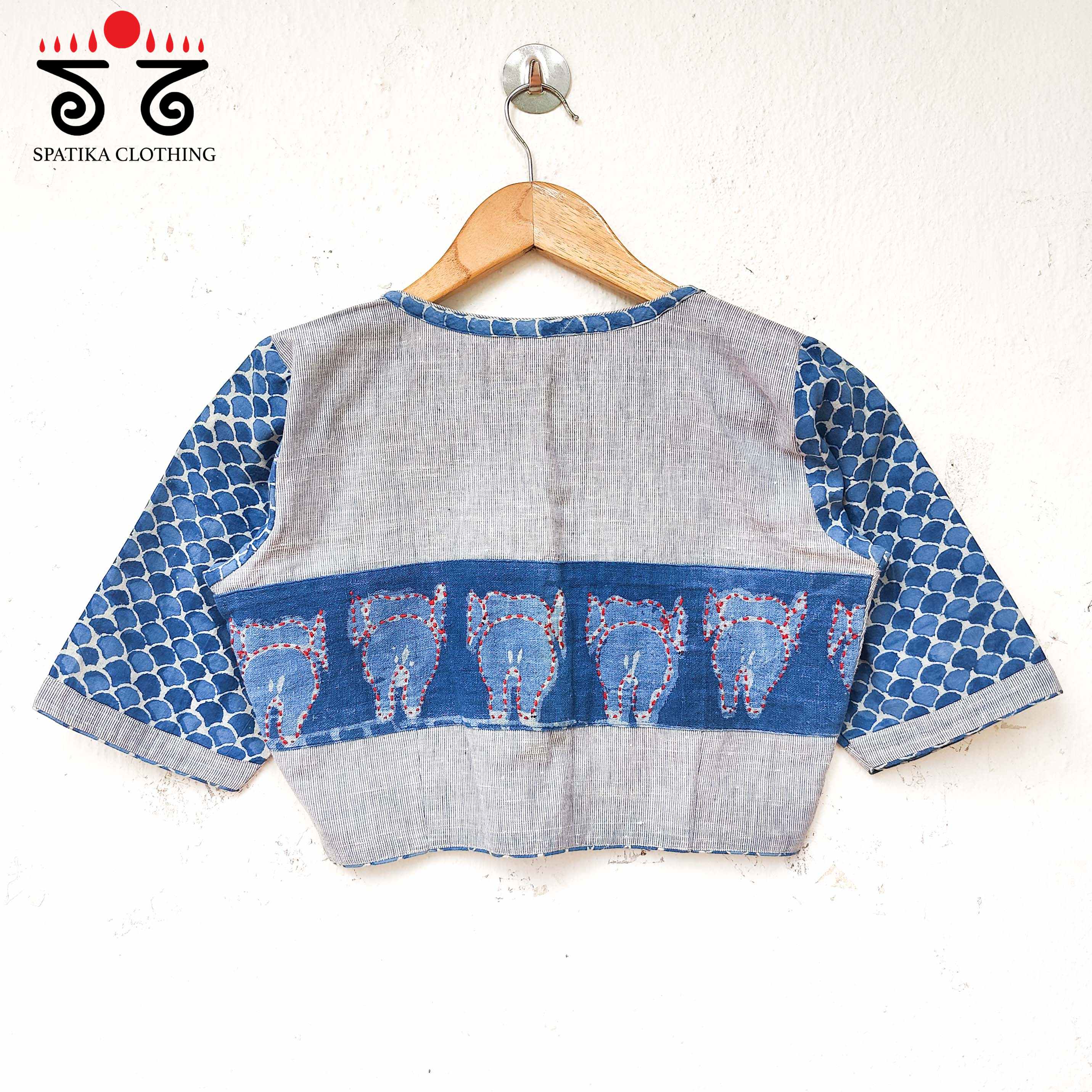 Elephant Handcrafted blouse