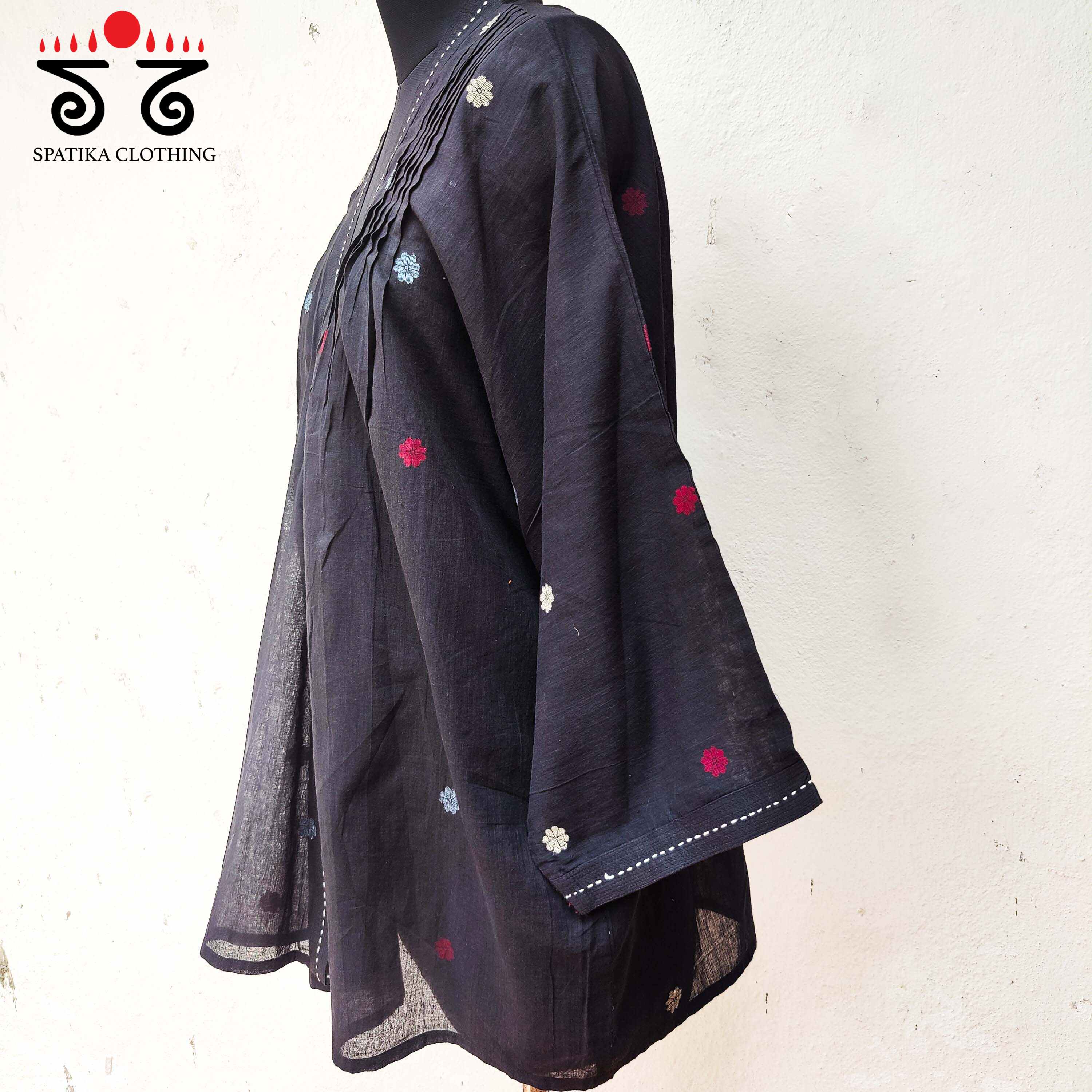 Handwoven Jamdhani Overlay