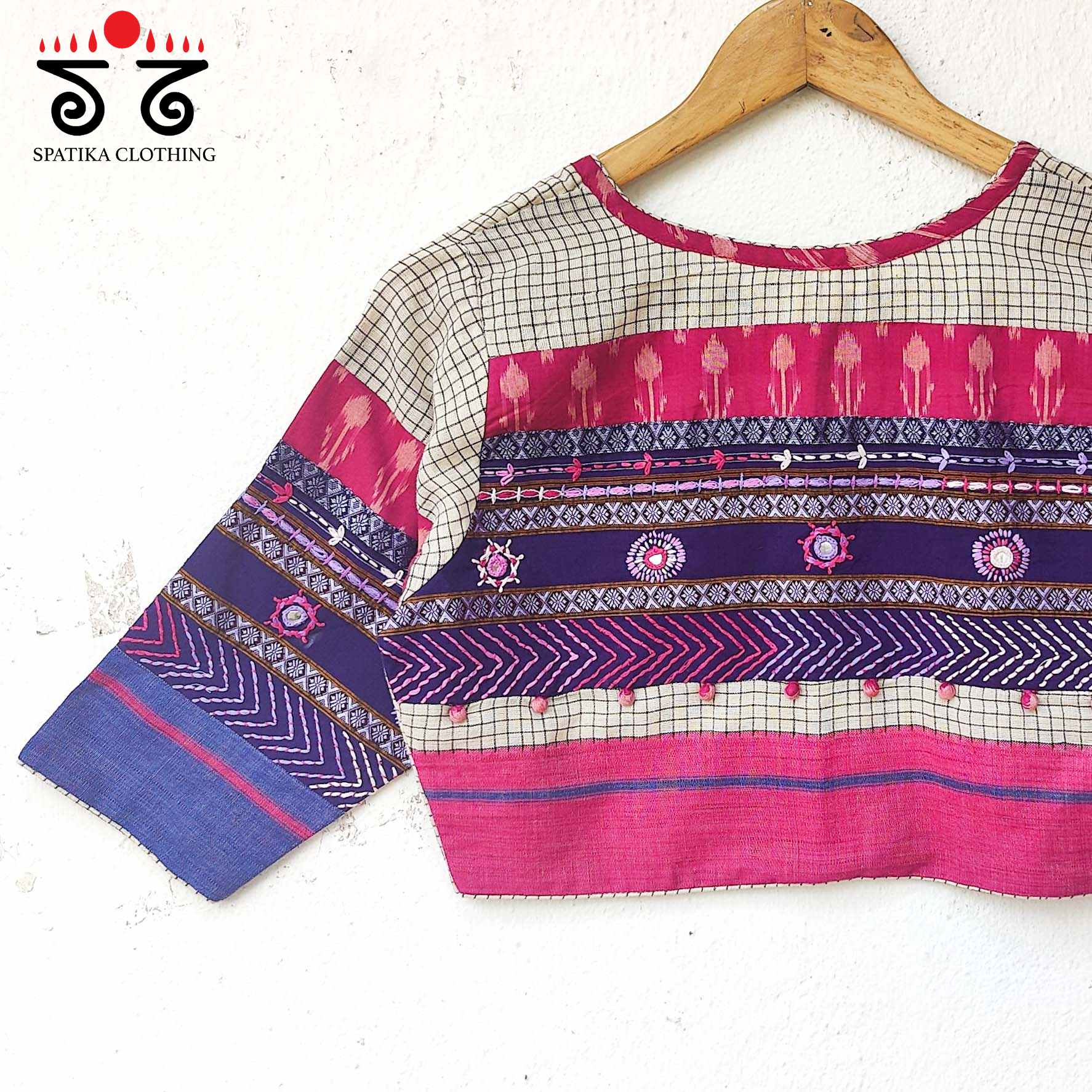 The Patteda Anchu - Lambani Blouse