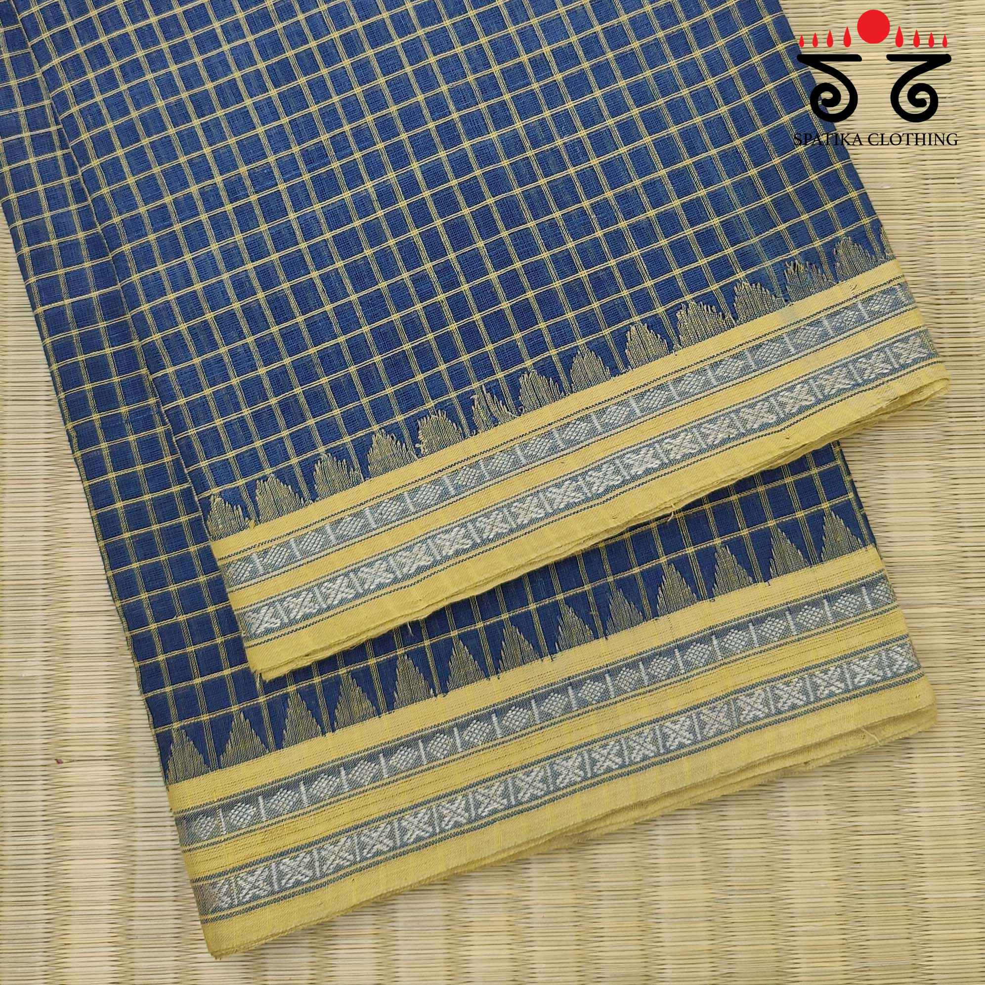 Ponduru Handspun Cotton Saree