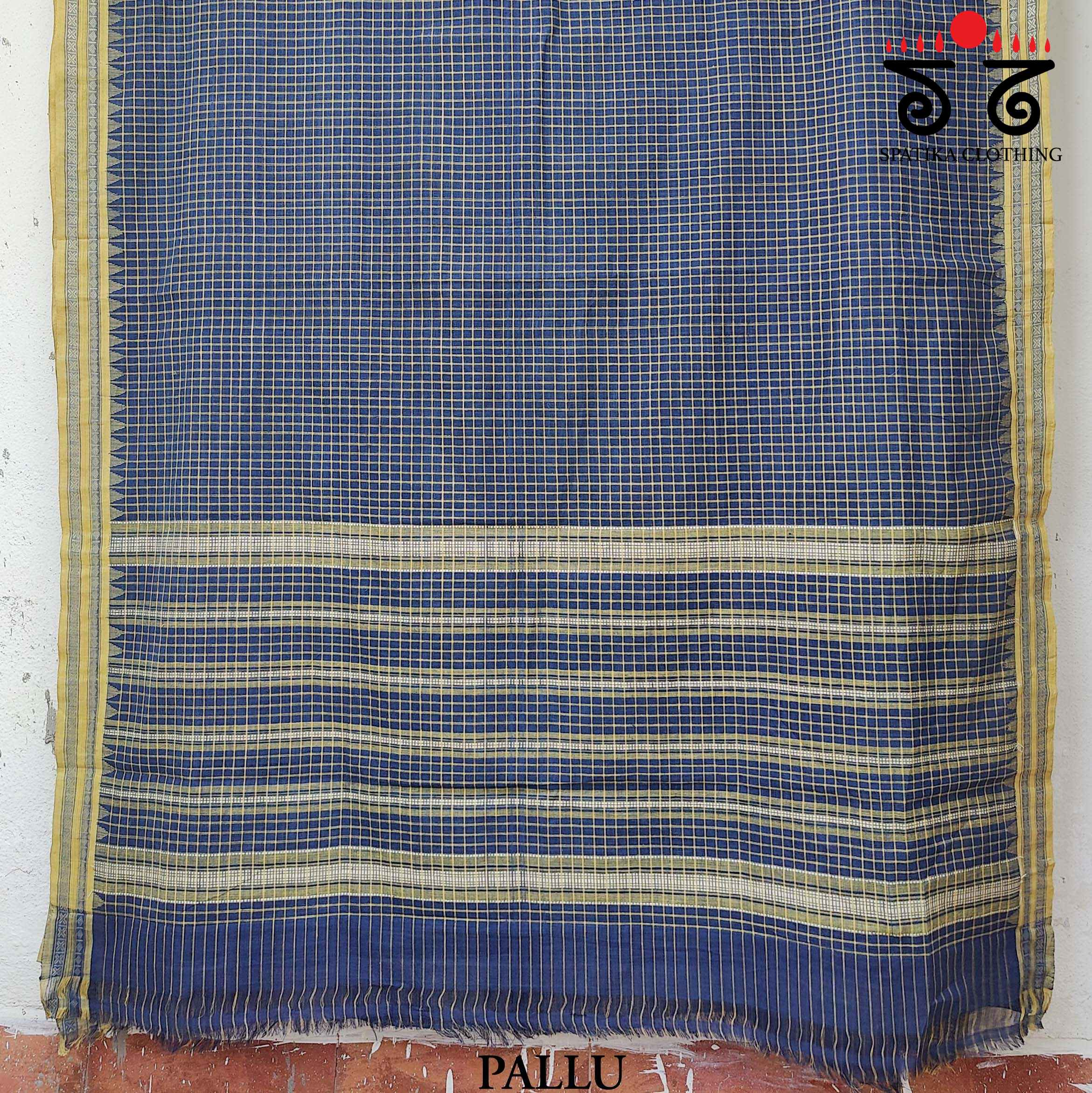 Ponduru Handspun Cotton Saree